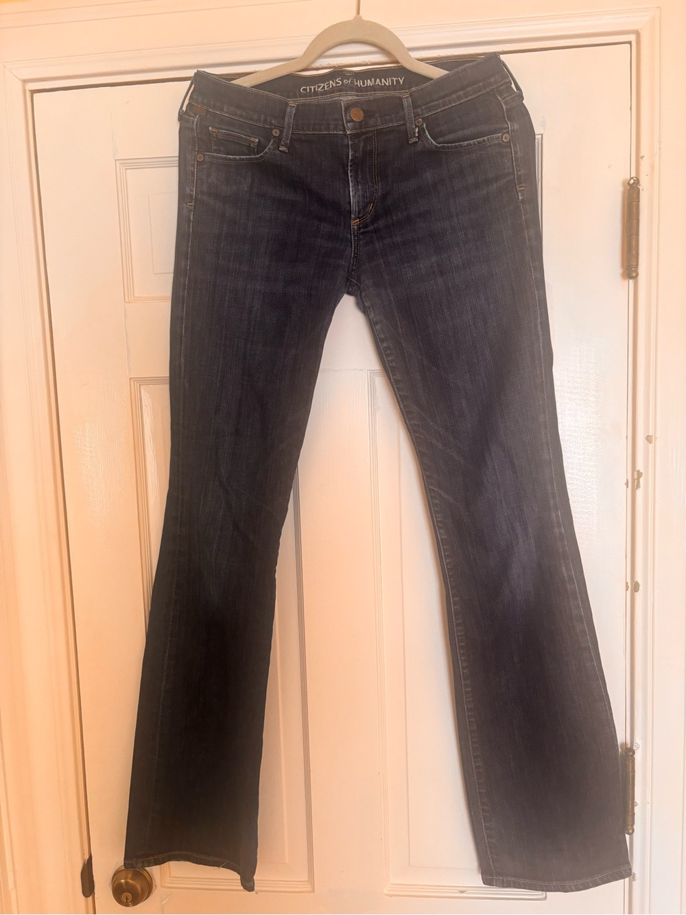Citizens Of Humanity Dark Blue Kelly Bootcut Jeans